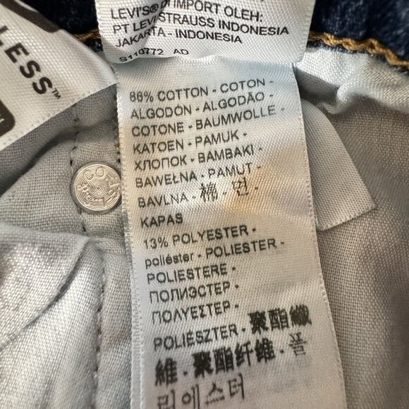 Levis Womens Ribcage Straight Ankle‎ High Rise Button Fly Jeans Sz 32 NWT Denim - Picture 8 of 10